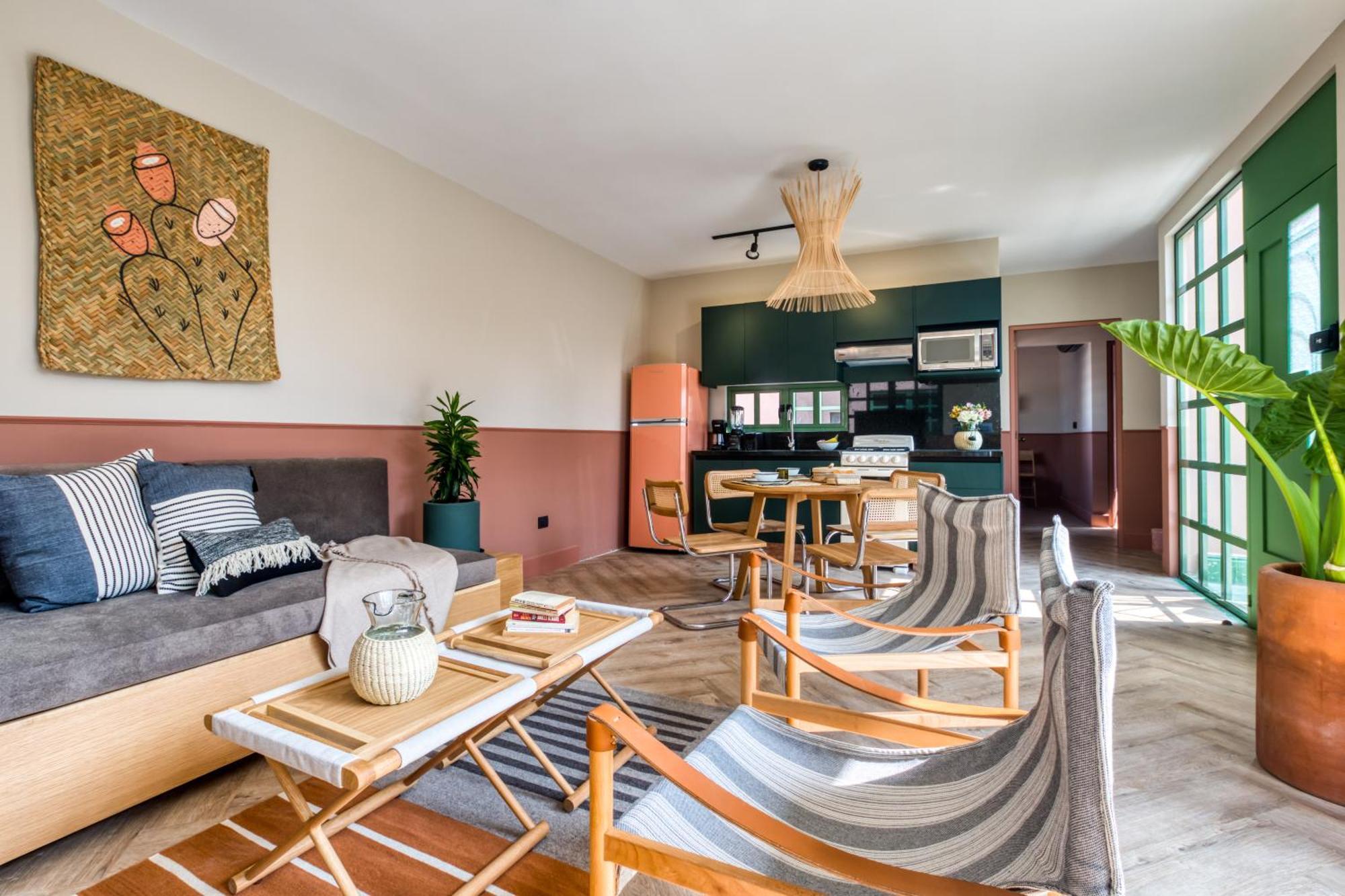Casa Oliva Apartment Kota Meksiko Bagian luar foto